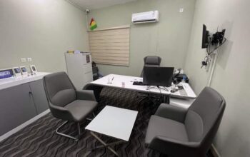 Bureau meublé à louer