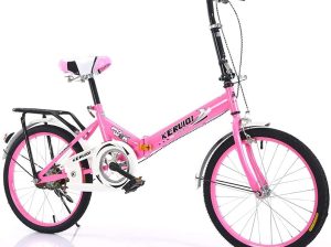 FOHVIX Mini Vélo Pliant Léger De 20 Pouces Petit
